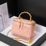 Korea Uus Stiil Mood Teemantkett Kott Kerge Luksus Stiil Kuldne Pall Ristkott V&auml;ike Aroom Patendinahast Karbikott K&auml;ekott