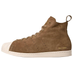 Wales Bonner x adidas Superstar High Pruun Unisex Tennised Tarnija V&auml;rv Ime-Valge Kuldne-Metallik JR0217 38 brown
