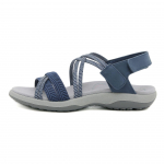 K6357-8 Naiste suuremate suuruste spordisandaalid elastilise takjapaelaga 39 kuninglik sinine v&auml;rv