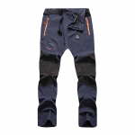 Suvised Kiiresti Kuivavad Kriimustuskindlad V&auml;litingimustes Matkamisp&uuml;ksid, Hingavad Neljasuunalised Venivad, Kulumiskindlad, Suur Suurus L sinine/hall v&auml;rv