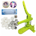 V&auml;ike Kaasaskantav N&ouml;&ouml;pm&auml;rkide Valmistamise Masin N&ouml;&ouml;pm&auml;rkide Valmistaja DIY Mulgustuspress N&ouml;&ouml;pn&otilde;elam&auml;rkide Valmistamise Masin machine with mould 58mm