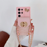 &Uuml;hev&auml;rviline &otilde;lakott-rahakott Samsung Galaxy S24 S21 FE S25 Ultra S23 S22 Plus A06 A16 A56 A36 A54 A55 A35 A25 A15 jaoks Galaxy A54 roosa