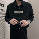 Ameerika vabaaja lahtised s&auml;rgid meeste riided &uuml;hev&auml;rvilised p&otilde;hilised kevad s&uuml;gis rev&auml;&auml;riga stiilsed &uuml;hendatud t&ouml;&ouml;les&otilde;idu &uuml;he rea n&ouml;&ouml;biga s&auml;rgid XL must