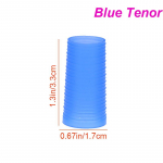 1 tk saksofoni kaela korgist silikoonkate alt tenorsaksofoni tarvikute jaoks 3*1.4cm