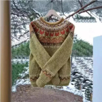 Kevadine kootud naiste kampsun O-kaelusega pikkade varrukatega paks soe &uuml;le suuruses kampsunid naiste kevad uus vabaaja elegantne daami riided S gray