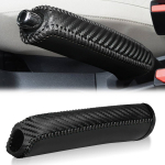 Ehtsast nahast seisupidurikate, eksklusiivne disain, valmistatud esmaklassilisest nahast, k&auml;sipiduri kaitse, libisemiskindel, &uuml;hilduv s&otilde;idukitega, vastupidav must