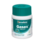 Himalaya Gasex 100 tabletti seedimise toetamiseks, puhituse leevendamiseks ja gaaside v&auml;hendamiseks, taimne valem k&otilde;hu mugavuse tagamiseks