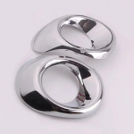 For Mitsubishi Outlander 2013 -2015 ABS Chrome Front Fog Light Fog Lamp Cover Trim Protector Decoration Car accessories