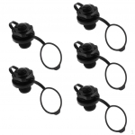 5Pcs plastic material air Valve Caps Screw In Fishing Boats