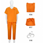 Halloween Cosplay Vanglavormi &Uuml;likond T&auml;iskasvanutele Oranž Vanglavorm Vanglavorm Vangi &Uuml;likond S