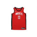 Nike NBA Houston Rockets James Harden #13 F&auml;nniversioon Hingav Peegeldav Korvpallivorm 2020 Hooaeg L&otilde;petamine Meeste Topid Punane CW3666-665 XL