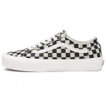 Vans Old Skool Tapered Eco Theory - Must Valge Ruuduline Unisex Tossud Kreemikas VN0A54F4705 36