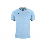 Mizuno Lazio 24/25 Kodus&auml;rk Moodne L&uuml;hikeste Varrukatega Jalgpallis&auml;rk Meeste s&auml;rgid Sinine P2GABX07 XL
