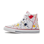 Converse Chuck Taylor All Star K&otilde;rge L&otilde;ikega L&otilde;uend Kingad Laste Tossud Valge Mitmev&auml;rviline 671907C 32
