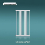 Turvaline kassikindel siseruumide lemmikloomat&otilde;ke: Kr&uuml;pteeritud, K&otilde;rgendatud Aed&mdash;Punch-Free Disain Kassidele ja Koertele, Ideaalne R&otilde;dudele ja Vaheseintele. Height 130cm, Gap 3.5cm, Automatic