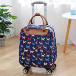 Suure Mahutavusega Korea stiilis ratastega seljakott &otilde;pilastele, ideaalne l&uuml;hikesteks reisideks, kohandatav logo tr&uuml;kkimisega Medium 2-Wheel (No Strap)