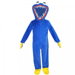 Halloweeni Sinisuu Koletis &Uuml;hesosaline Huggy Wuggy M&auml;ngukost&uuml;&uuml;m M&auml;nguaeg Jumpsuit Kigurumi Pl&uuml;&uuml;sist M&auml;nguasi Lastepidu J&otilde;ulukink 110
