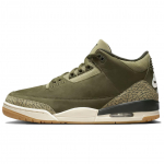 Air Jordan 3 Retro Family Affair Meeste Tossud Roheline Keskmine Oliiviroheline Sequoia DN3707-202 44.5