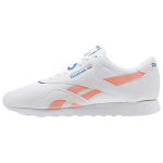 Reebok Classic Nailon Mugavad Igap&auml;evased Vastupidavad Madalad Lifestyle Jalan&otilde;ud Naiste tossud Valge Oranž CN2966 35.5