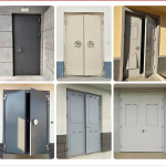 Terasest plahvatuskindel uks, T&ouml;&ouml;stuslik vargakindel tiibuks, Garaaži plahvatuskindel uks. Stainless Steel Sealed Door