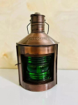 Laeva&otilde;lilambid, Vintage petrooleumilatern aiakaunistuseks, Vana lamp pruun
