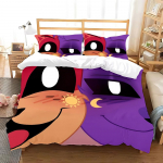 3D prinditud m&auml;ngukass CatNap X koer Day voodipesukomplektid Tekk Tekikott Voodikate Tekikott Padjap&uuml;&uuml;r 2-3 osaline komplekt Magamistoa kaunistus EU single(135x200cm)