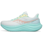 Saucony Triumph 23 Mugavad Pehme Summutus Vastupidavad Hingavad Elastne Vabaaja Jooksukingad Unisex Jooksukingad Valge S31023-555 40.5