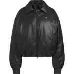 Adidas Originals FW25 PU Puhvjakk &Uuml;hev&auml;rviline Logo Vabaaja Soe L&otilde;tv Pardisulg Pikkade Varrukatega Puhvjakk Naiste Jakk KC2647 M