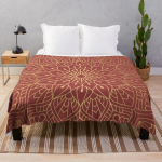 Mandala viskepilt Flanell V&auml;rviline lill Roosa Kollane Sinine Boho stiil Pehme Soe Kerge Voodi diivani diivani jaoks King Queen 70x100cm-XS