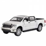 1/32 Toyota Tundra maastiku pikapauto sulamist survevalu auto mudel heli ja valgusega kogumisobjektid Laste m&auml;nguasjad S&uuml;nnip&auml;evakingitus Poistele valge