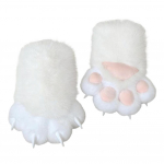 Kawaii Multikas Cosplay Kost&uuml;&uuml;m Kindad Karvased Fursuit Kigurumi Pehmed Kassik&auml;pa Kindad Paksenenud Soojad Kassik&uuml;&uuml;s Kindad Kingitused L
