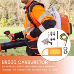 BR 600 Karburaator &Otilde;hufilter K&uuml;tuse Karburaatori &Uuml;mberehituskomplekt Stihl BR500 BR550 BR600 Seljakotiga Lehepuhuri Osad-A99D