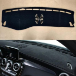 Auto Must Armatuurlaud P&auml;ikesekaitsekate Libisemisvastane Padi Mercedes Benz C GLC jaoks