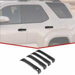 For 4Runner 2025+ 4 Door Lock Door Handle Strips Trim Accessories Carbon fiber