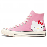 Converse Chuck 70 Hi Hello Kitty Roosa Kerged K&otilde;rged L&otilde;uendjalatsid Unisex Roosa 38