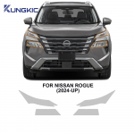 Nissan X-trail Rogue 2024 2025 jaoks Suitsutatud Must Esitulede Kile B C-piilarite Kaitsekile TPU Eelt&ouml;&ouml;deldud Kriimustusvastane L&auml;bipaistev With tools