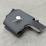 For Infiniti QX56 QX80 Hand-stitched non-slip black Leather Car Steering Wheel Cover Black line style