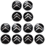60mm Veljekeskme Katted 4tk Veljekeskme Katte Asendus Citroen C1 C2 C3 C4 C5 C6 C4L DS3 DS4 DS5 LS DS6 Grand Picasso jaoks black