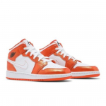 Air Jordan 1 Mid SE GS Electro Orange Retro tossud DM4228-800 EU 36 oranž/must