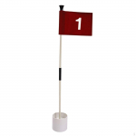 Golfilipp ja augukupp komplekt koduseks golfim&auml;nguks Number 1