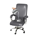 Tugitooli Kate Veniv PU Nahk Arvutitooli Katted Paksustatud P&ouml;&ouml;rleva Tooli Kate Funda Silla Escritorio Veekindel Kontori L With Armrest cover