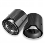 BMW M2/M3/M4 F8X Roostevabast terasest s&uuml;sinikkiust Performance v&auml;ljalasketorud Exhaust Tailpipes