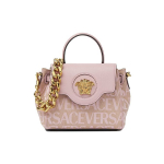 Versace La Medusa Klassikaline Medusa Kett &Otilde;larihm Nahast Crossbody K&auml;ekott V&auml;ike Naiste k&auml;ekotid Roosa DBFI040-1A07951-2N77V Basic Set (Bag+Dust Bag)