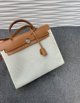 Piiri&uuml;lene uus vasikanahast ja l&otilde;uendist k&auml;ekott herbag31 mitmek&uuml;lgne praktiline &uuml;he &otilde;la diagonaalselt kantav kott vaikevalikuna tarnitakse ilma logota Length 31cm, width 10cm, height 25cm