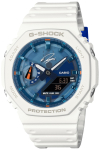 Casio RYO ISHIKAWA ALLKIRJASTAMISEGA MUDEL Valge kell G-Shock GA-2100RI25-7AJR Meeste