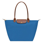 Longchamp Le Pliage 31 T&otilde;mblukuga kott Naiste T&otilde;mblukuga kott Kuldne Kobalt-Sinine L1899089P78 Basic Set (Bag)