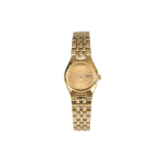 SEIKO Automaatne Mehaaniline Liikumine Roostevabast Terasest Rihmaga K&auml;ekell Naiste K&auml;ekell Kuldse Kettaga SYMK36K1 Gold Dial beige