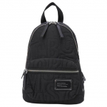 Marc Jacobs Kirjalogo H&otilde;bedane Riistvara Nailonist Seljakott V&auml;ike Naiste seljakott Must 4S4HBP002H02001 Basic Set (Bag)