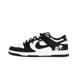 Nike Dunk Coverage Abrasion Resistant Slip Resistant Low top Skateboard Shoes Unisex White Black HF5441-100(Team59-) 38.5 black