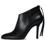 ZARA Nahast Terava Otsaga Stilettkontsaga Pahkluusaapad Must Naiste 11116410800 39 black